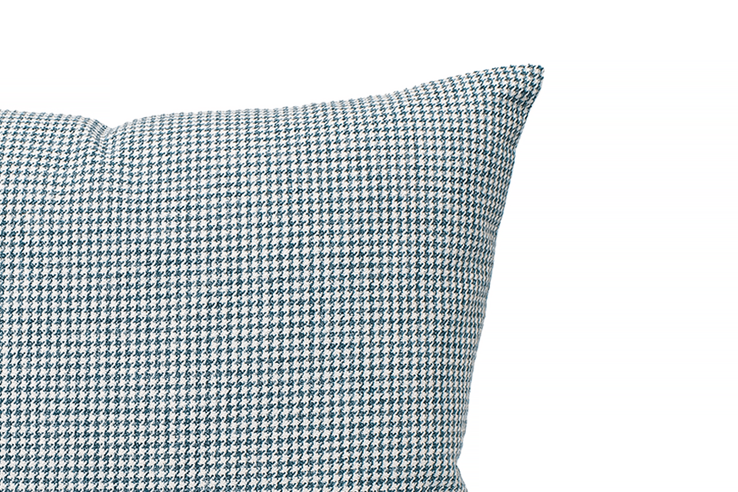 Housse de coussin Lake Pied-de-poule