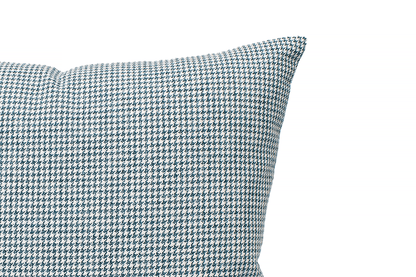 Housse de coussin Lake Pied-de-poule