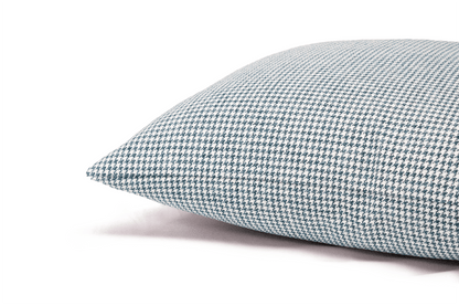 Housse de coussin Lake Pied-de-poule
