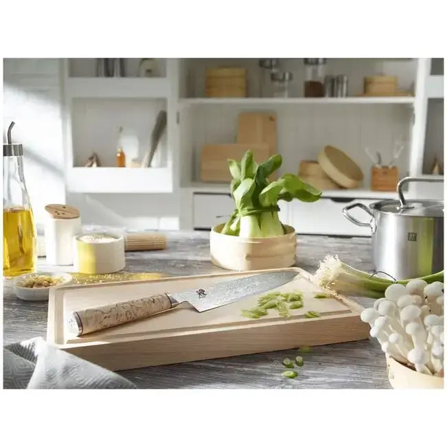 Couteau Santoku Miyabi 7" – Bois de bouleau, Série 5000 MCD