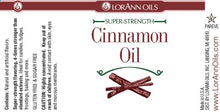 Arôme d'huile de cannelle - Huiles essentielles de qualité alimentaire 1 oz, 16 oz, 1 gallon - Livraison gratuite au Canada pour les commandes de plus de 199 CAD
