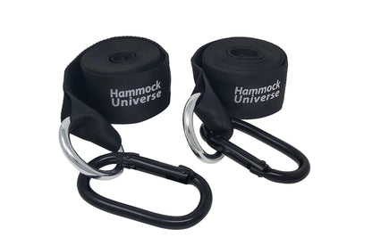 Sangles d'arbre écologiques pour hamac avec mousquetons robustes