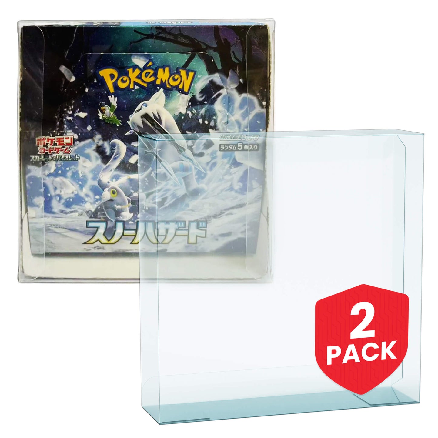 Protecteur pour boîte de boosters Pokémon Japonaise