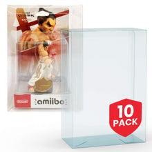 EVORETRO Protecteur pour petits amiibo 12,9x7x19 Protecteur PET Pack de 10