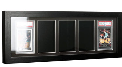 Présentoir en Bois Certifié PSA avec Verre Anti-UV, la carte tient très fermement ! LIQUIDATION