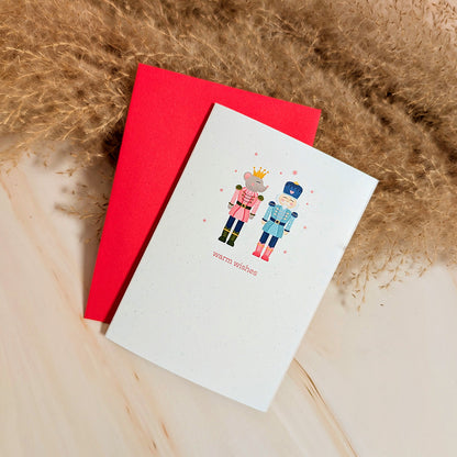 Carte Casse-Noisette Mini « Meilleurs Vœux »
