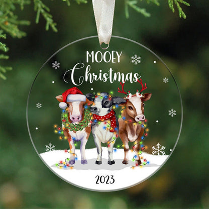 Acrylic Christmas Tree Pendant Ornaments – 34 Festive Holiday Designs