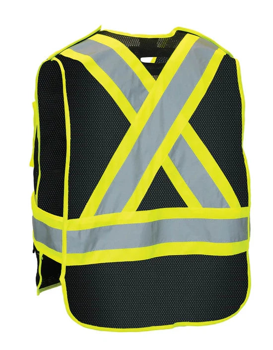 5-Point Tear-away Safety Vest One-Size – Custom Logo & Text Available