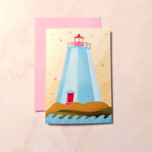 East Coast Lighthouse | New Brunswick Mini Greeting Card