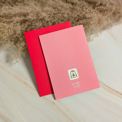 Mini Carte de Vœux : Chaleur d'un Pull Doux