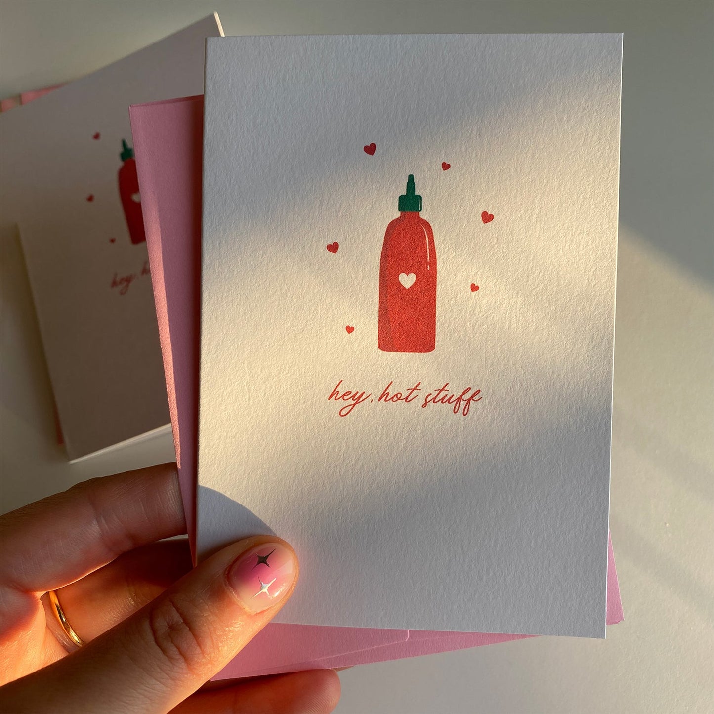 Salut, beauté ! Mini carte de vœux