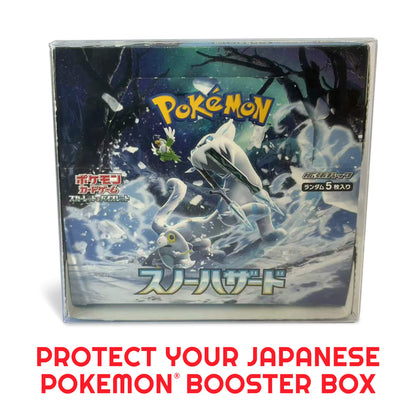 Protecteur pour boîte de boosters Pokémon Japonaise