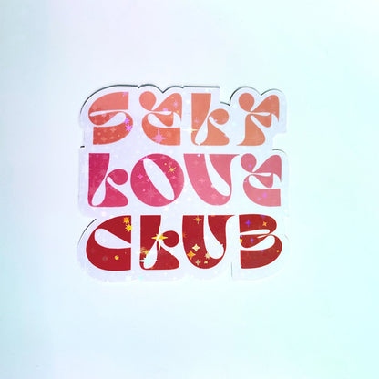 Autocollant "Club de l'amour de soi"