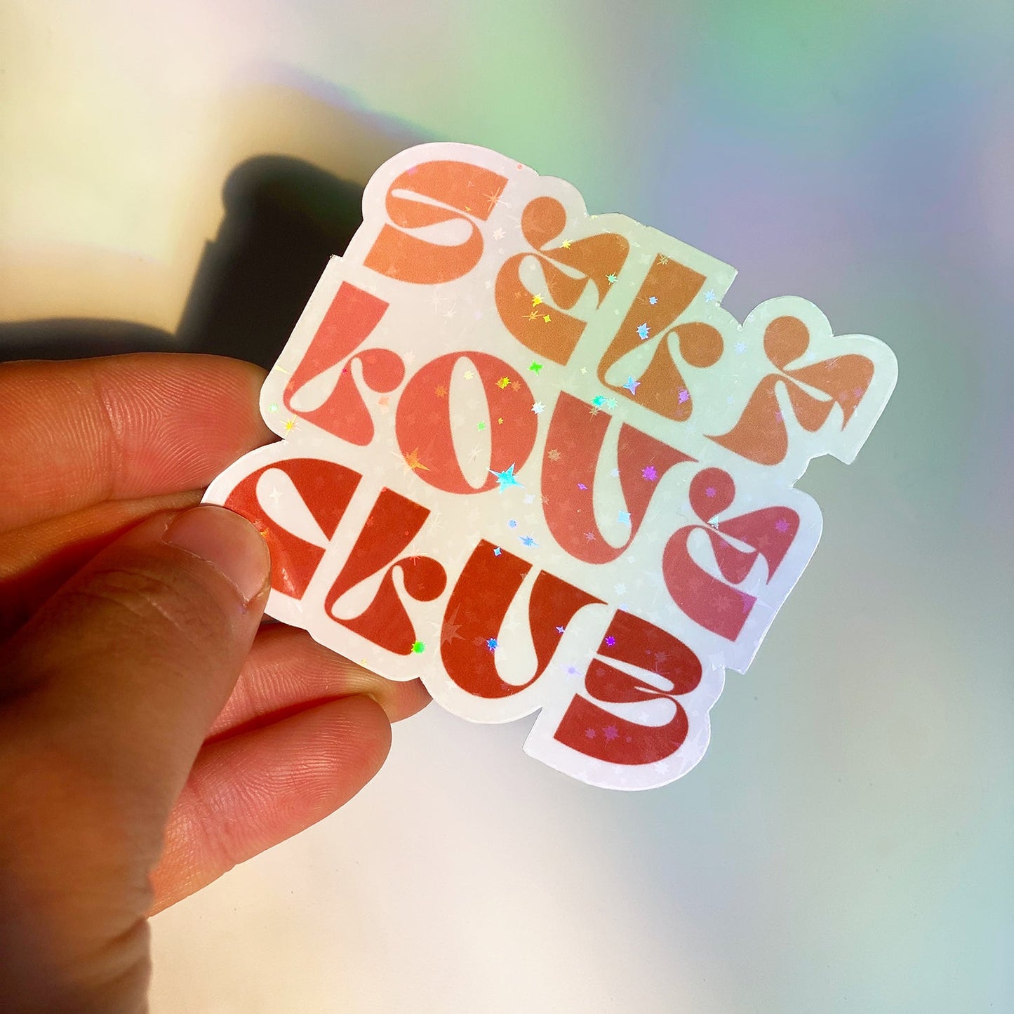 Autocollant "Club de l'amour de soi"