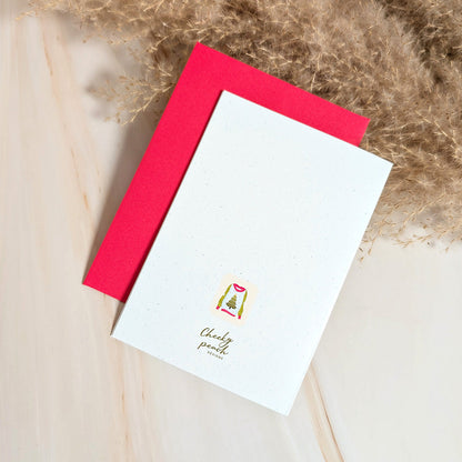 Mini Carte de Vœux : Chaleur d'un Pull Doux