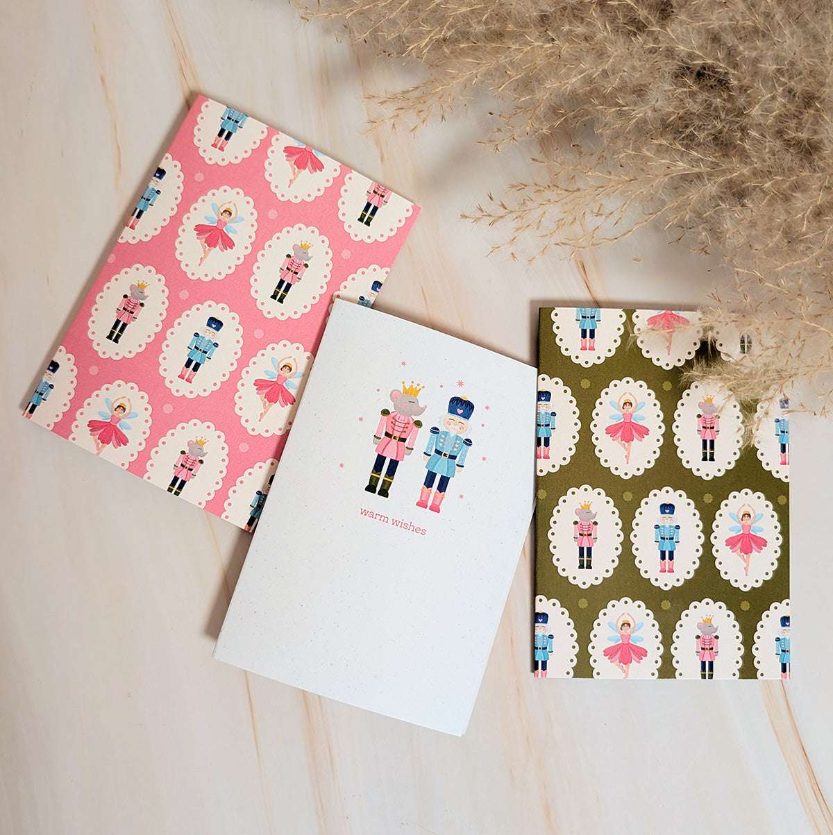 Carte Casse-Noisette Mini « Meilleurs Vœux »