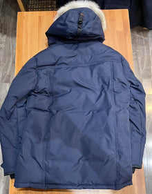 Parka en duvet pour homme Malruk -40 d'Outdoor Survival Canada OSC - Bleu Cold Lake, TG - EN VITRINE
