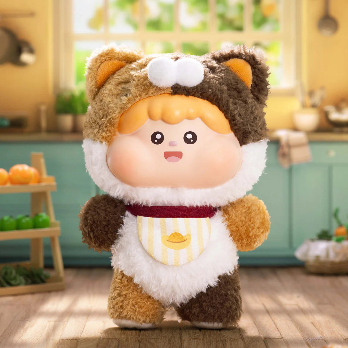 Série de peluches boulettes de viande, boîte surprise