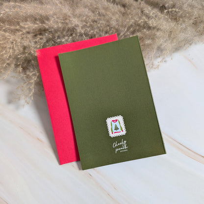 Mini Carte de Vœux : Chaleur d'un Pull Doux