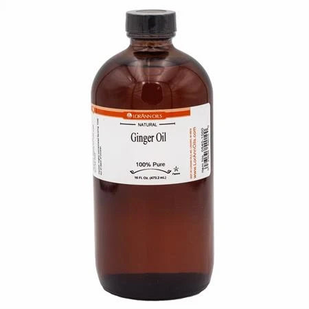 Ginger Oil Flavoring - Food Grade Essential Oils - Aromatherapy - 1 oz., 16 oz. - Ships Free Within Canada on Orders Above CAD $199