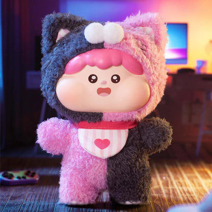 Série de peluches boulettes de viande, boîte surprise