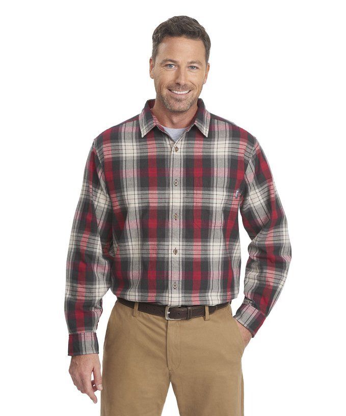 Chemises en flanelle Rock Pass pour homme Woolrich, taille S