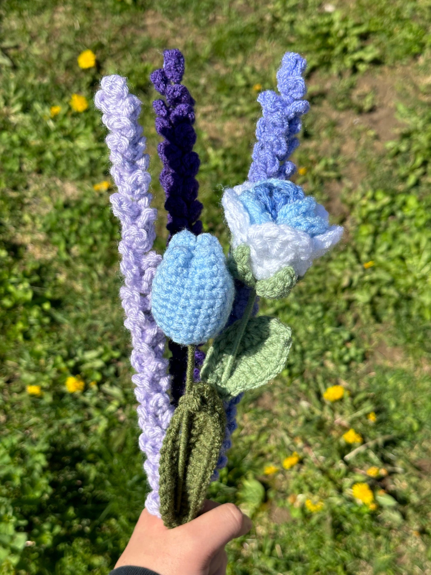 Crochet Ready-made Bouquets
