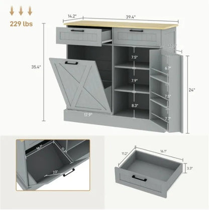 Kitchen Storage Cabinet, Kitchen Cabinet (United States Delivery Only)