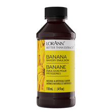 Émulsion de Boulangerie Saveur Banane - 4 oz. - 16 oz., 1 Gallon, 5 Gallons - Émulsions de Boulangerie Canada - Livraison Gratuite au Canada pour les Commandes Supérieures à 199 CAD