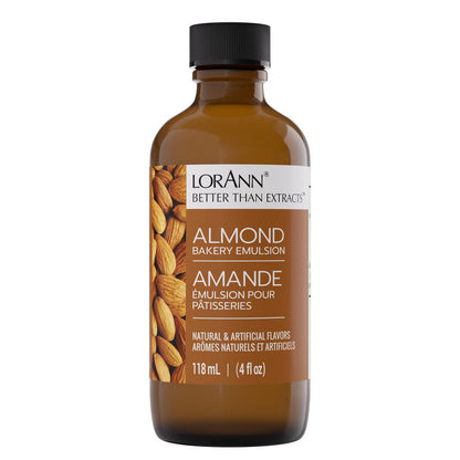 Almond Bakery Emulsion - 4 oz. - 16 oz. - 1 Gallon - 5 Gallons - Ships Free Within Canada on Orders Above CAD $199