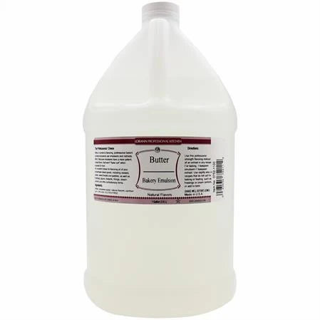 Natural Butter Bakery Emulsion - 4 oz. - 16 oz. - 1 Gallon - 5 Gallons - Bakery Emulsions Canada - Ships Free Within Canada on Orders Above CAD $199