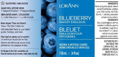 Blueberry Bakery Emulsion - 4 oz. - 16 oz., 1 Gallon, 5 Gallons - Bakery Emulsions Canada - Ships Free Within Canada on Orders Above CAD $199
