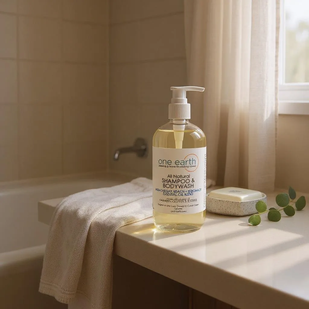 Shampoing/Gel Douche - Baie + Bergamote