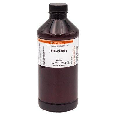 Orange Cream Flavoring - Super Strength Flavor 1 oz., 16 oz., 1 Gallon, 5 Gallons - Ships Free Within Canada on Orders Above CAD $199