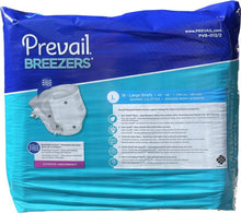 Couches pour adultes Prevail Breezers, absorption ultime, taille grande, paquet de 18