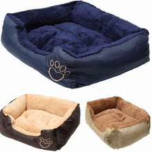 Tapis pour grand chien, niche en laine d'agneau et tissu Oxford, panier pour Labrador