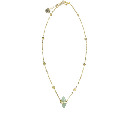 Collier en cristal d'aventurine