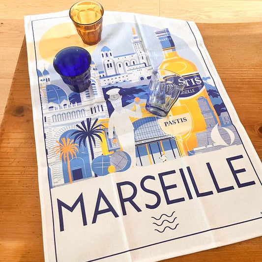 Marseille Tea Towel