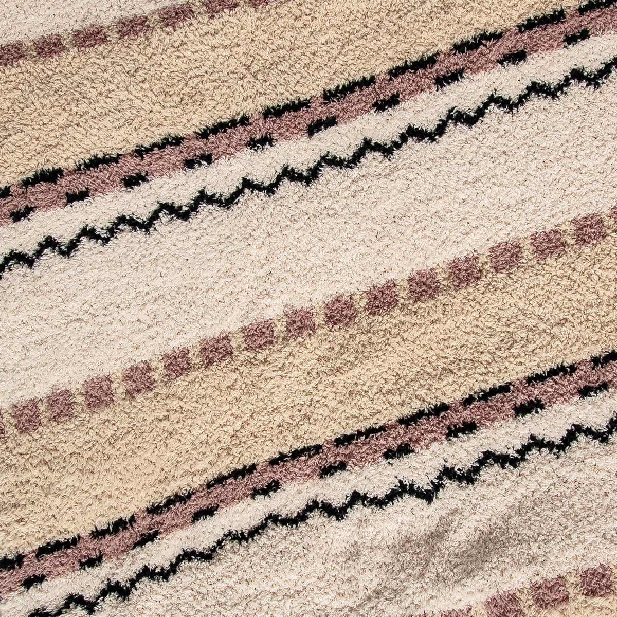 Desert Sunset Geometric Print Extended Throw