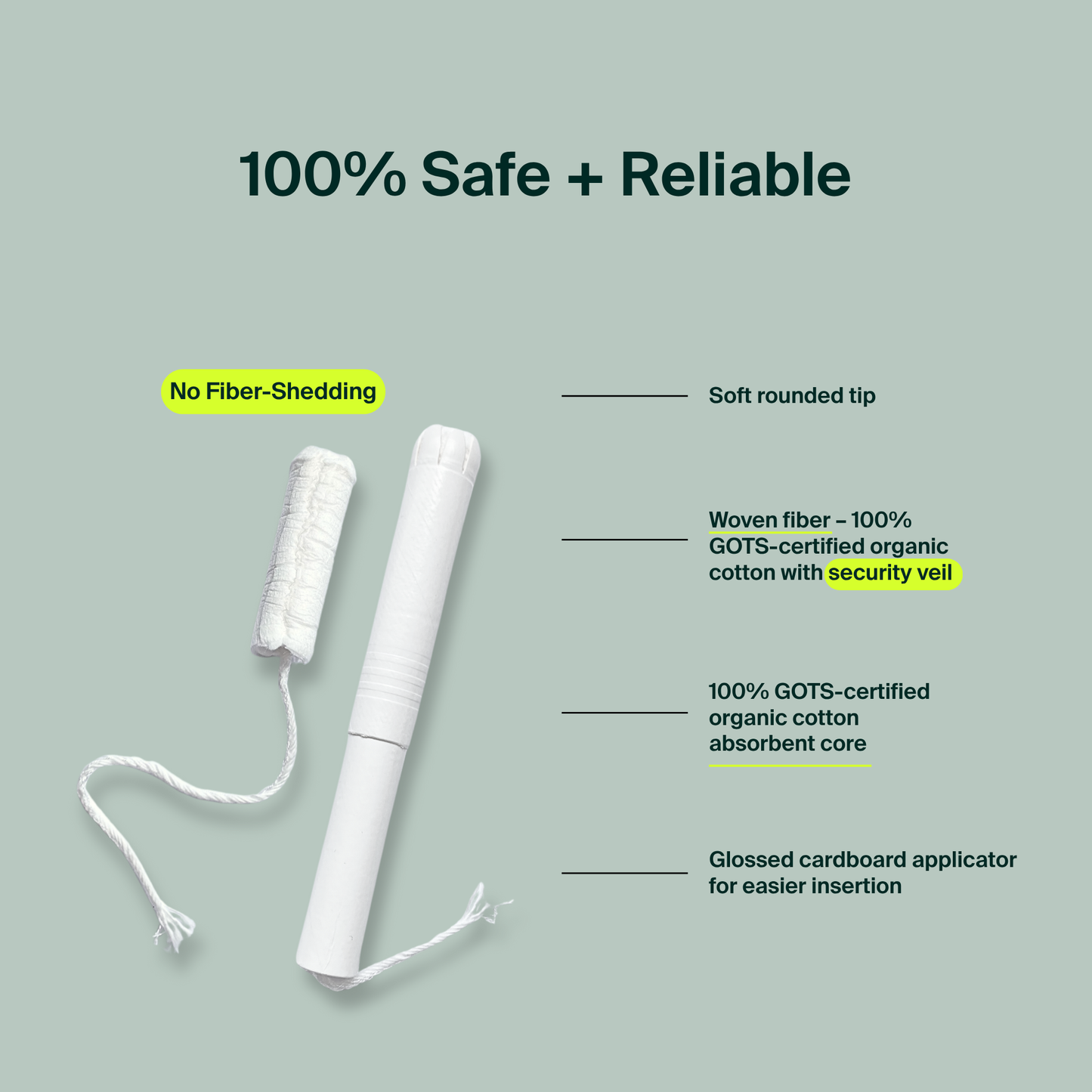 Tampons avec applicateur, applicateur carton - normal - Vrac (240)