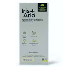 Tampons avec applicateur 100 % coton biologique