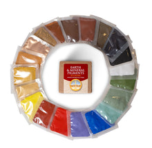 Nuancier de pigments naturels (20 couleurs)