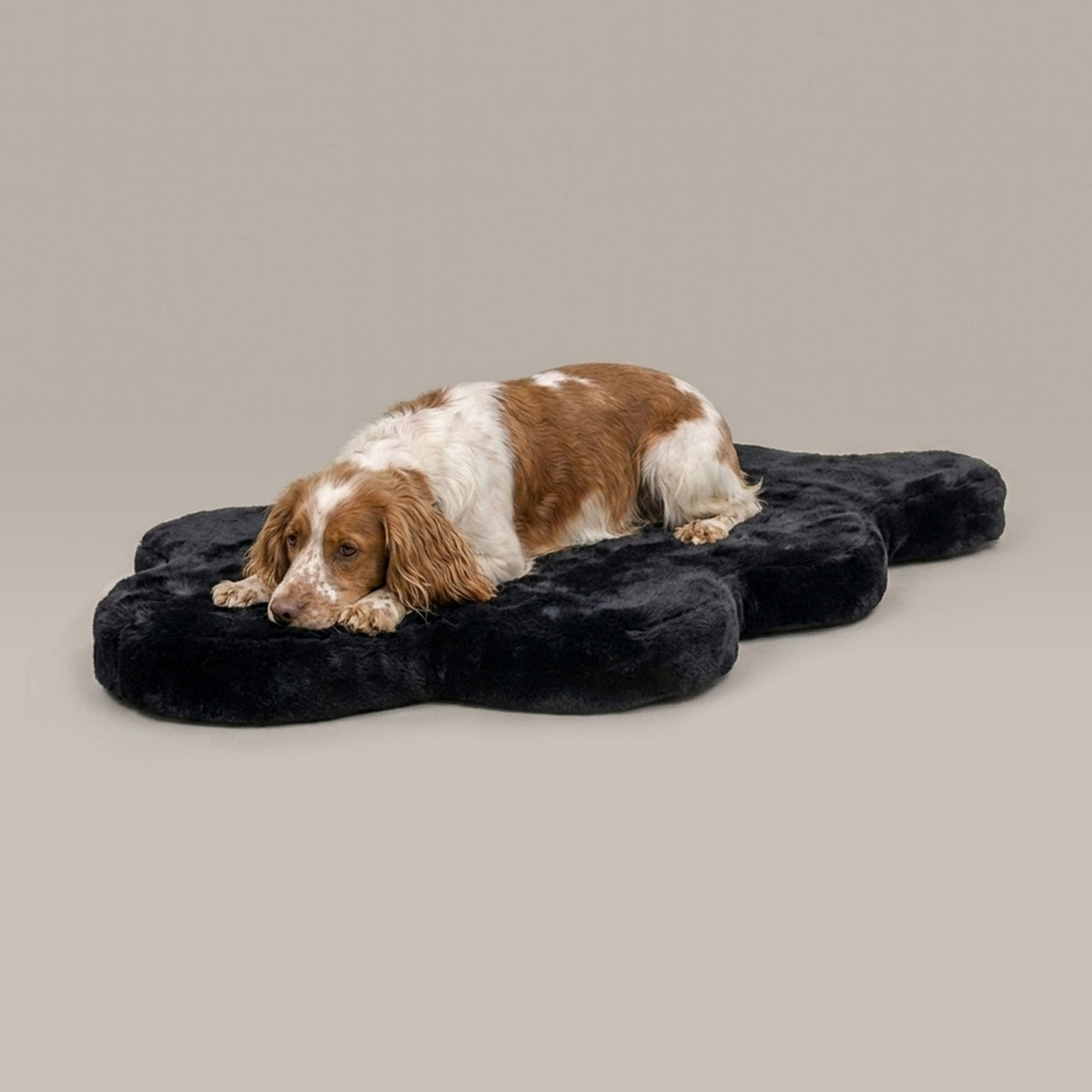hide shape dog bed