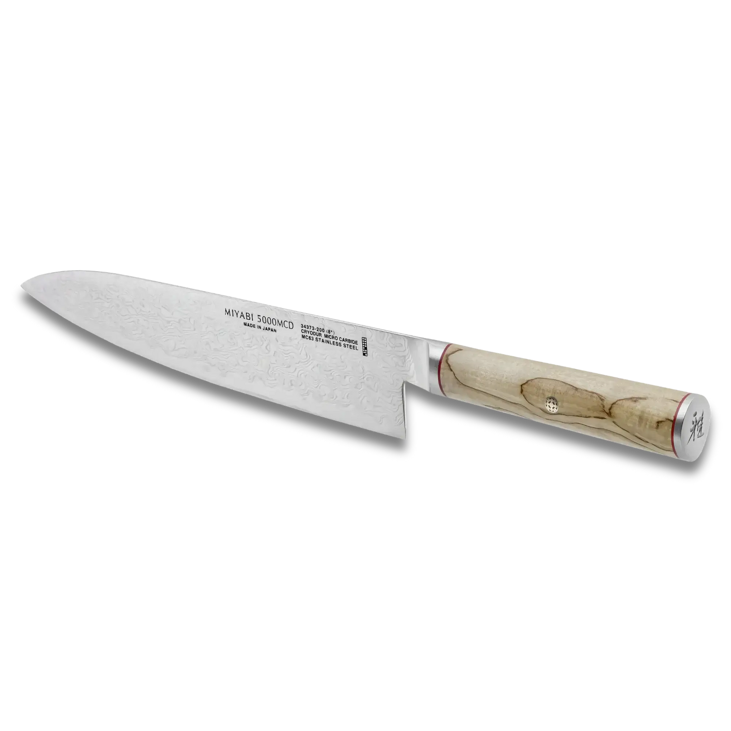 Couteau Miyabi Gyutoh 8 po – Bois de bouleau, série 5000 MCD