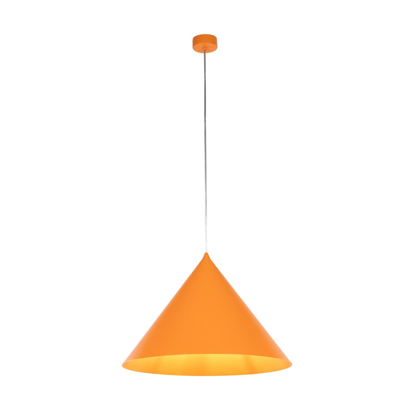 Suspension conique en acier CONO XL pour îlot de cuisine et salle à manger
