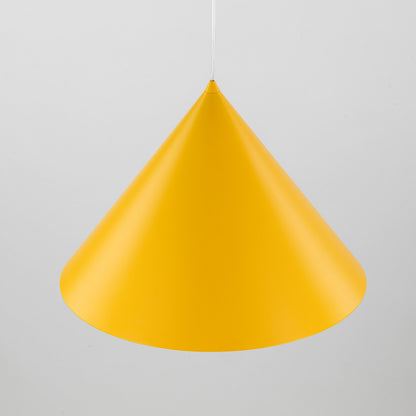 Suspension conique en acier CONO XL pour îlot de cuisine et salle à manger