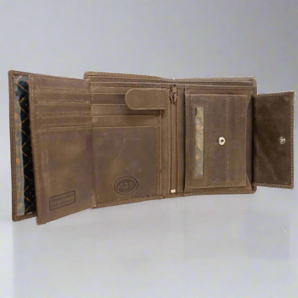 Portefeuille en cuir JBG RFID pour homme