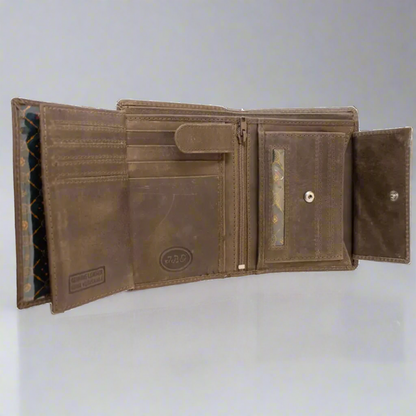 Portefeuille en cuir JBG RFID pour homme