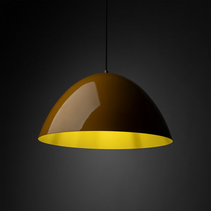 Suspension grande coupole FARO pour îlot de cuisine et table à manger