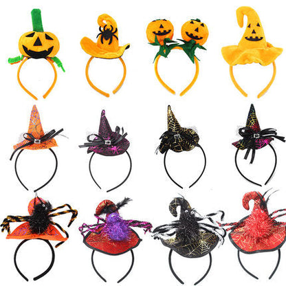 Accessoires de cheveux effrayants pour Halloween – Serre-tête festif, accessoire de déguisement pour adultes et enfants